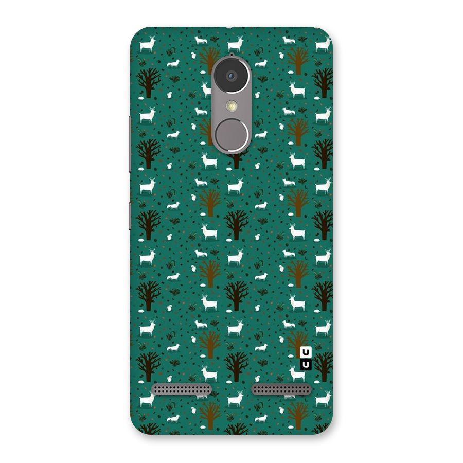 Animal Grass Pattern Back Case for Lenovo K6