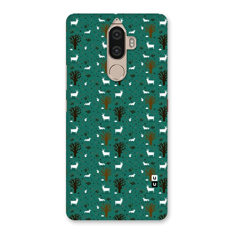 Animal Grass Pattern Back Case for Lenovo K8 Note
