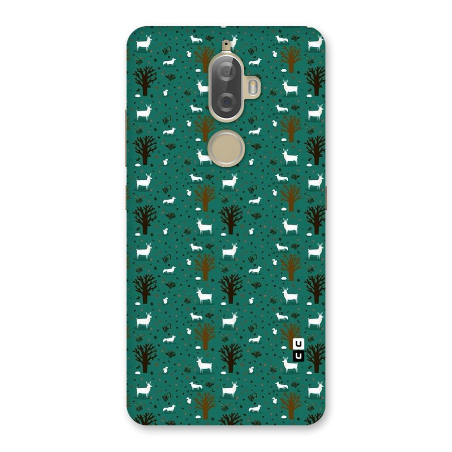 Animal Grass Pattern Back Case for Lenovo K8 Plus
