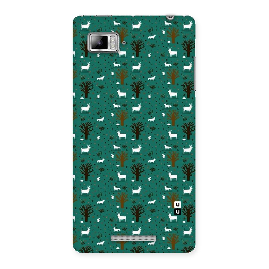 Animal Grass Pattern Back Case for Lenovo Vibe Z K910