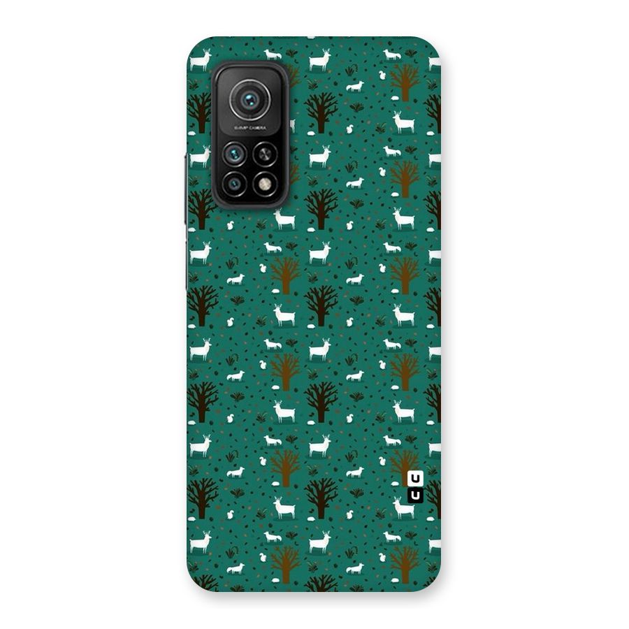 Animal Grass Pattern Back Case for Mi 10T 5G