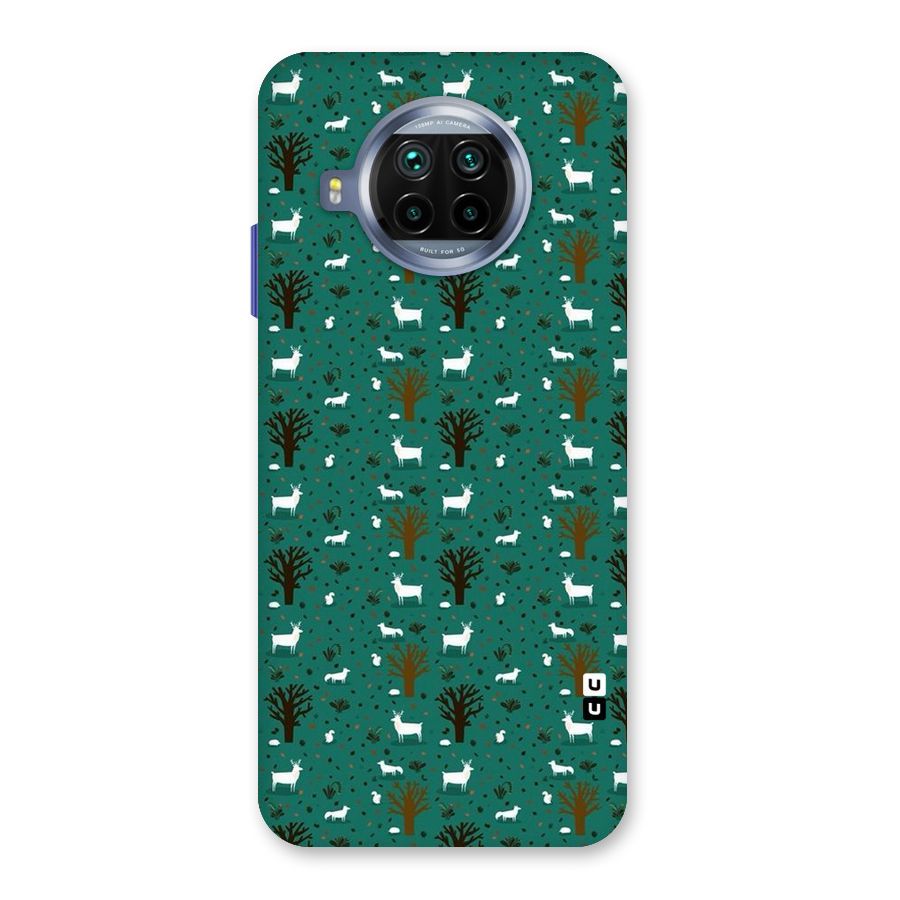 Animal Grass Pattern Back Case for Mi 10i