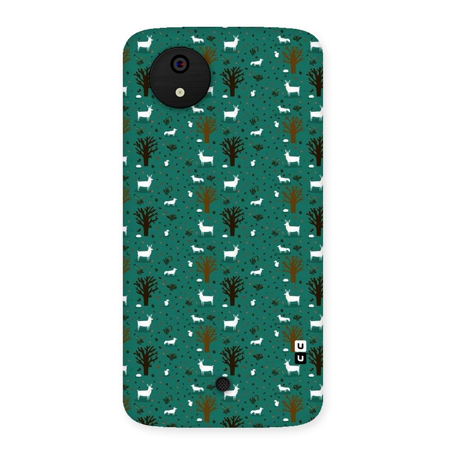 Animal Grass Pattern Back Case for Micromax Canvas A1