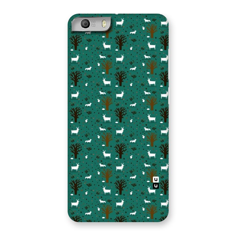 Animal Grass Pattern Back Case for Micromax Canvas Knight 2