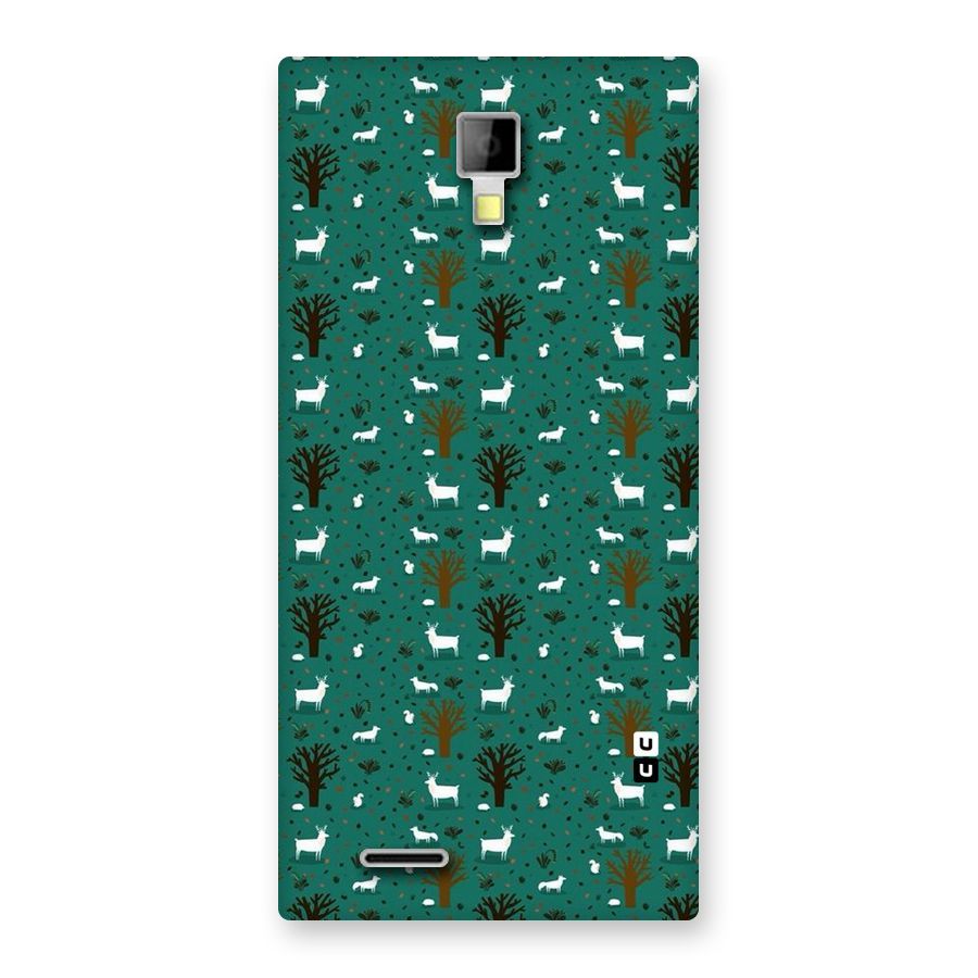 Animal Grass Pattern Back Case for Micromax Canvas Xpress A99
