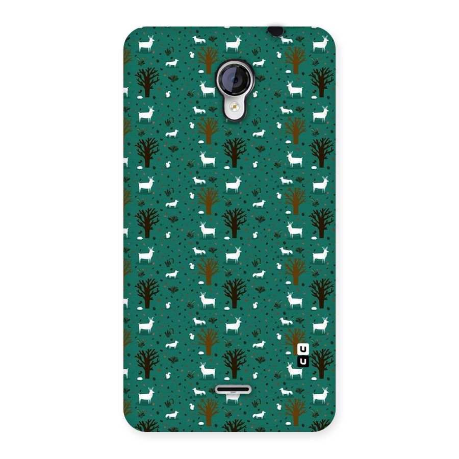 Animal Grass Pattern Back Case for Micromax Unite 2 A106