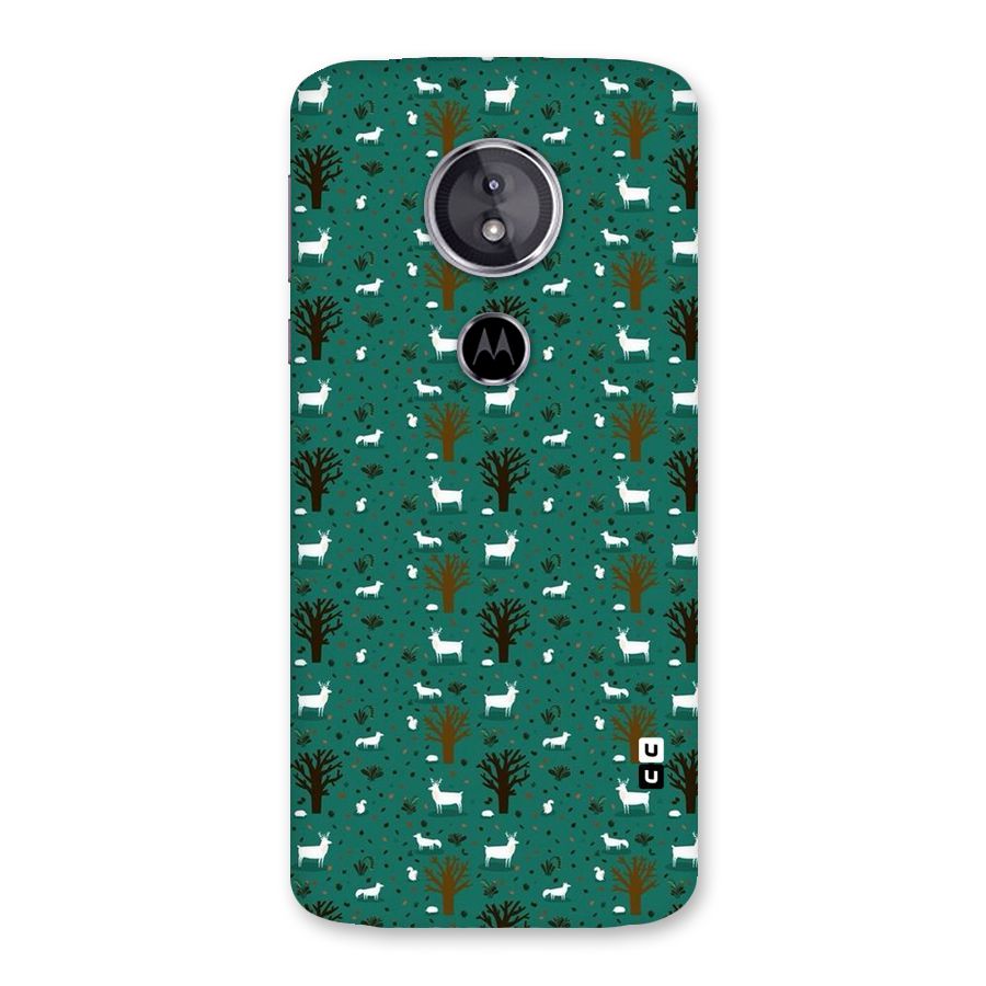 Animal Grass Pattern Back Case for Moto E5
