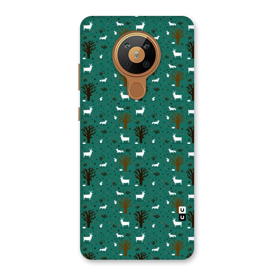 Animal Grass Pattern Back Case for Nokia 5.3