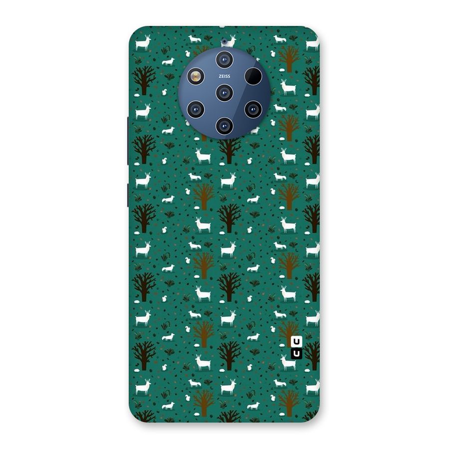 Animal Grass Pattern Back Case for Nokia 9 PureView