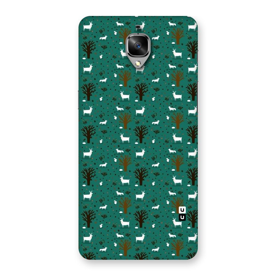 Animal Grass Pattern Back Case for OnePlus 3T