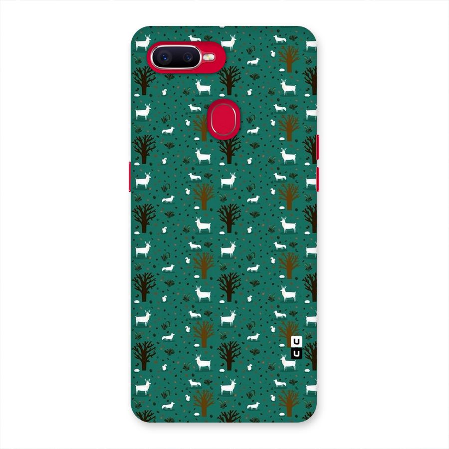 Animal Grass Pattern Back Case for Oppo F9 Pro