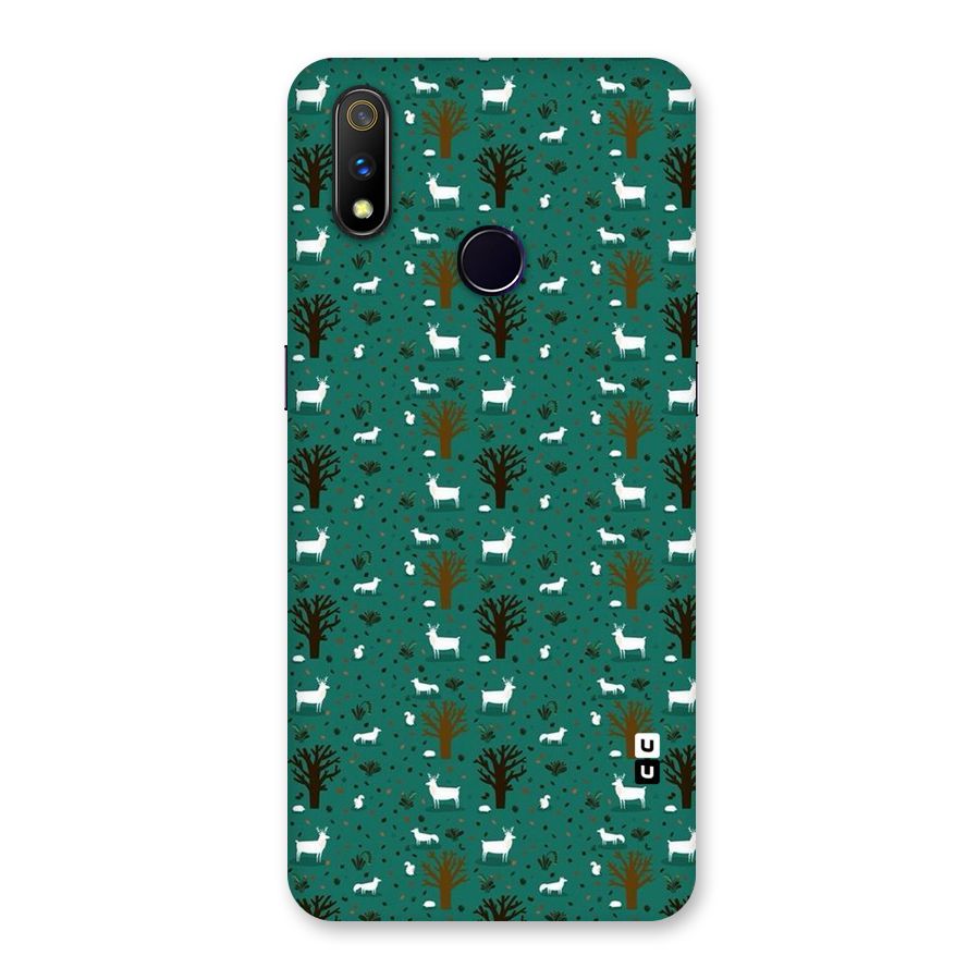 Animal Grass Pattern Back Case for Realme 3 Pro