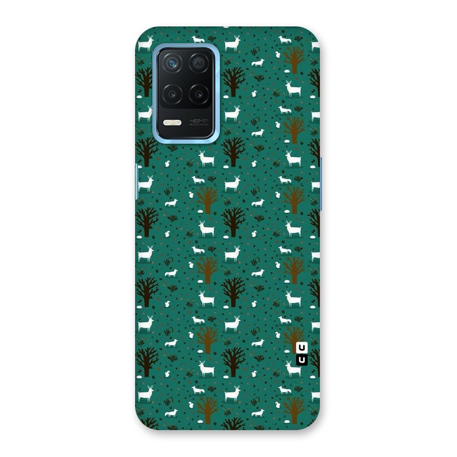 Animal Grass Pattern Back Case for Realme 8 5G