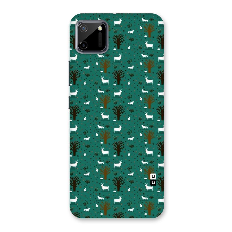 Animal Grass Pattern Back Case for Realme C11