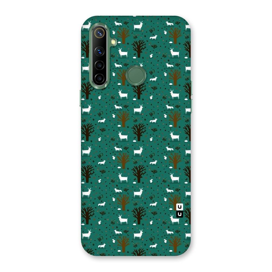 Animal Grass Pattern Back Case for Realme Narzo 10
