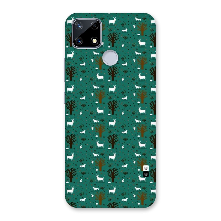 Animal Grass Pattern Back Case for Realme Narzo 20