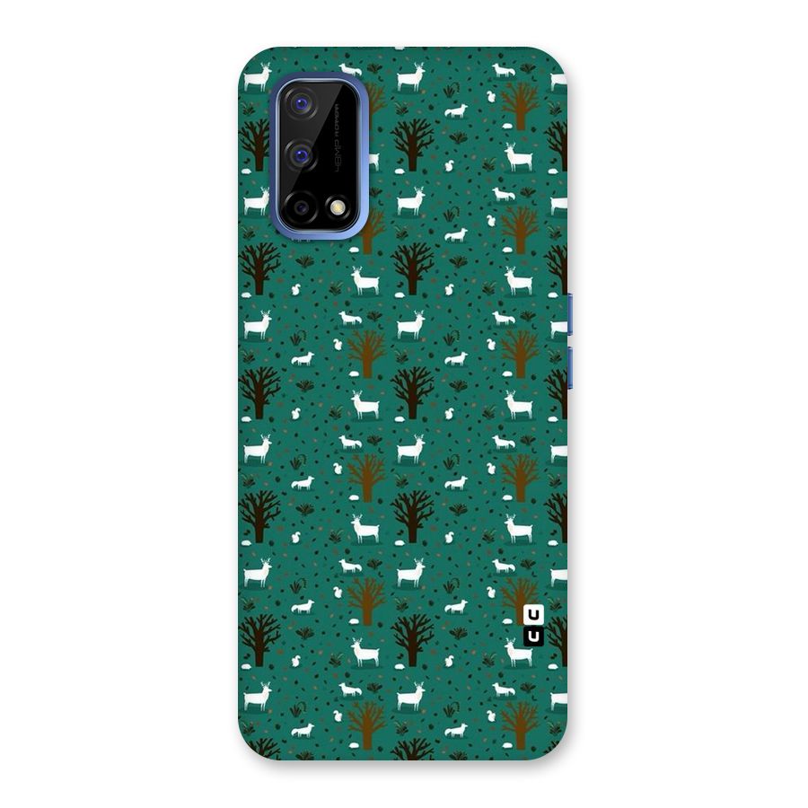 Animal Grass Pattern Back Case for Realme Narzo 30 Pro