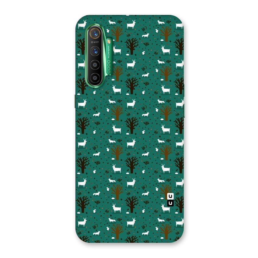 Animal Grass Pattern Back Case for Realme X2