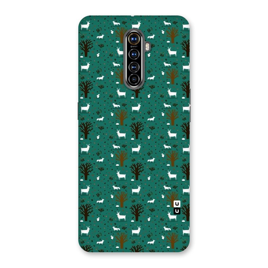Animal Grass Pattern Back Case for Realme X2 Pro