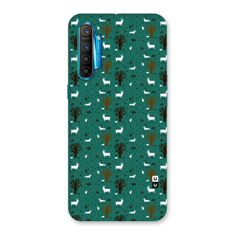 Animal Grass Pattern Back Case for Realme XT