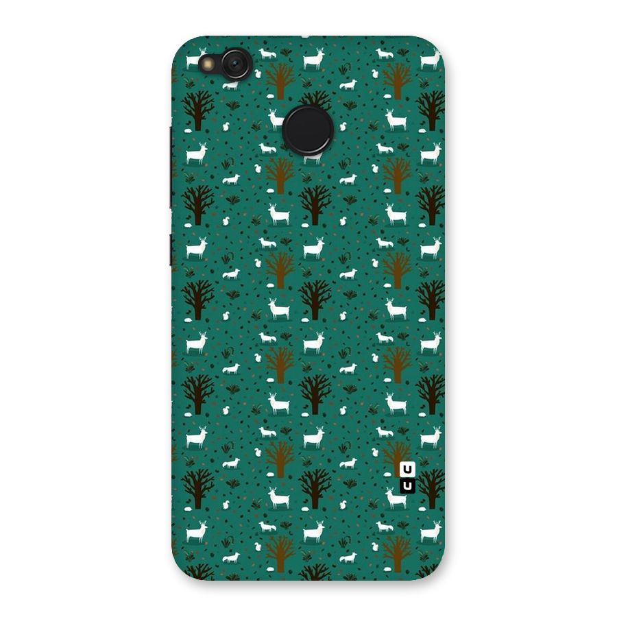 Animal Grass Pattern Back Case for Redmi 4