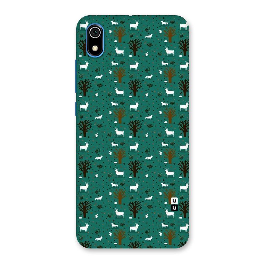 Animal Grass Pattern Back Case for Redmi 7A