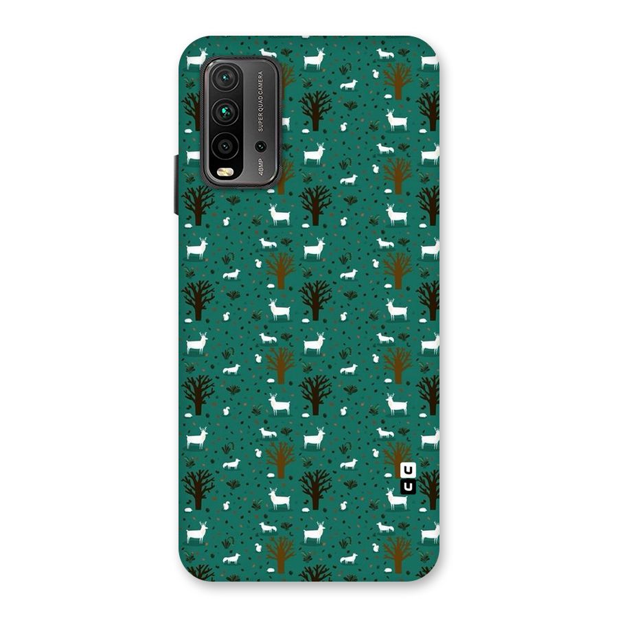 Animal Grass Pattern Back Case for Redmi 9 Power