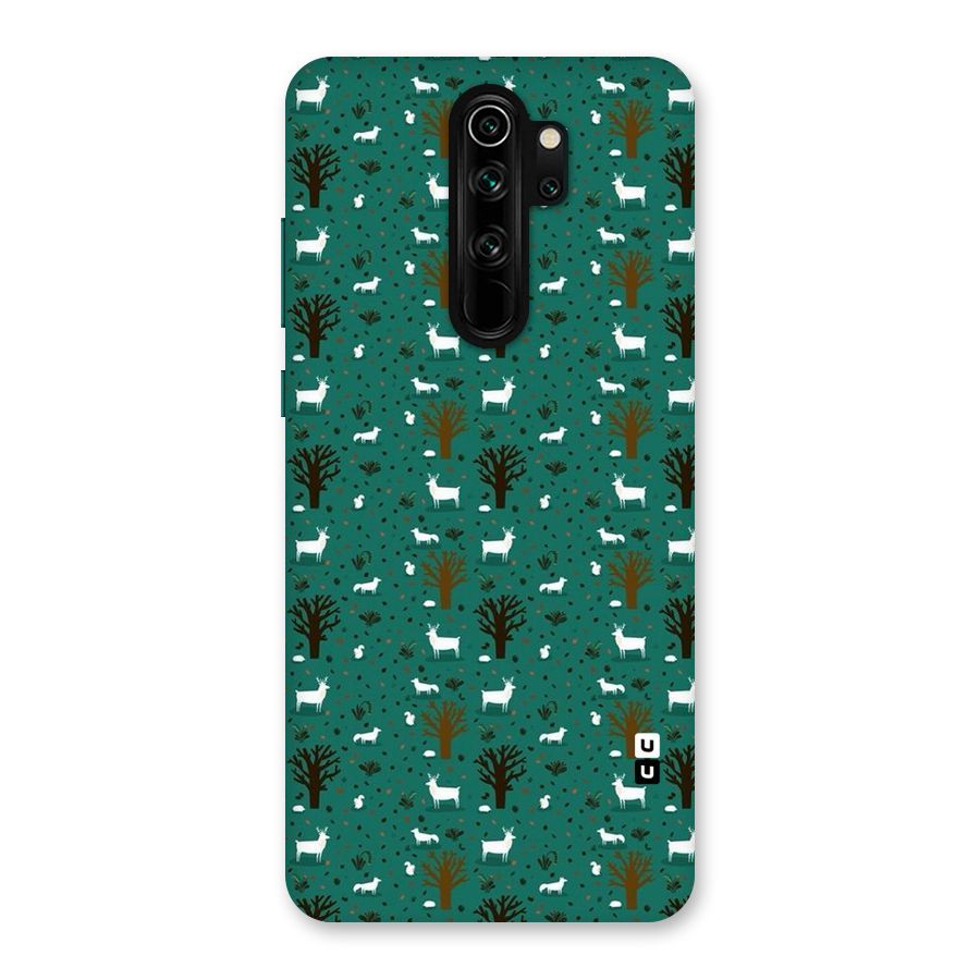 Animal Grass Pattern Back Case for Redmi Note 8 Pro