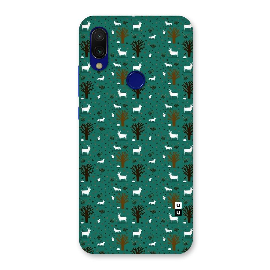Animal Grass Pattern Back Case for Redmi Y3