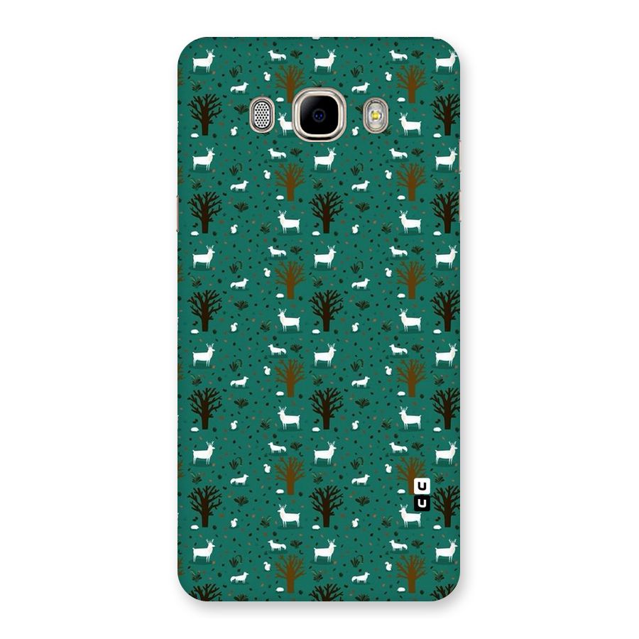 Animal Grass Pattern Back Case for Samsung Galaxy J7 2016