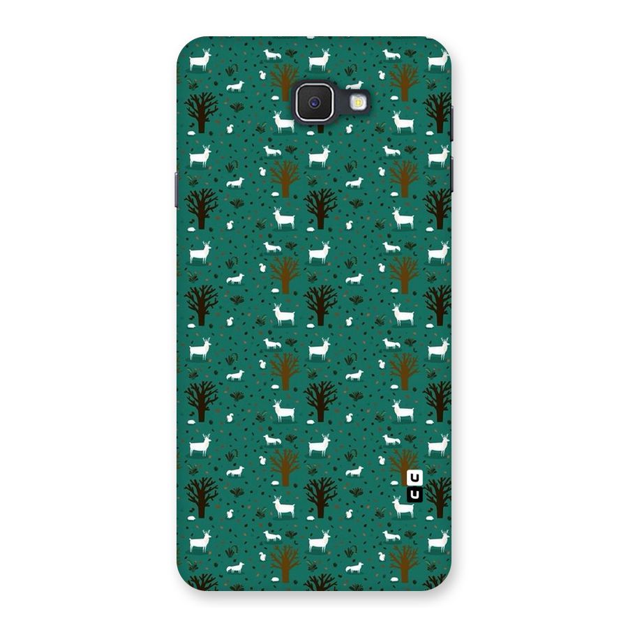Animal Grass Pattern Back Case for Samsung Galaxy J7 Prime
