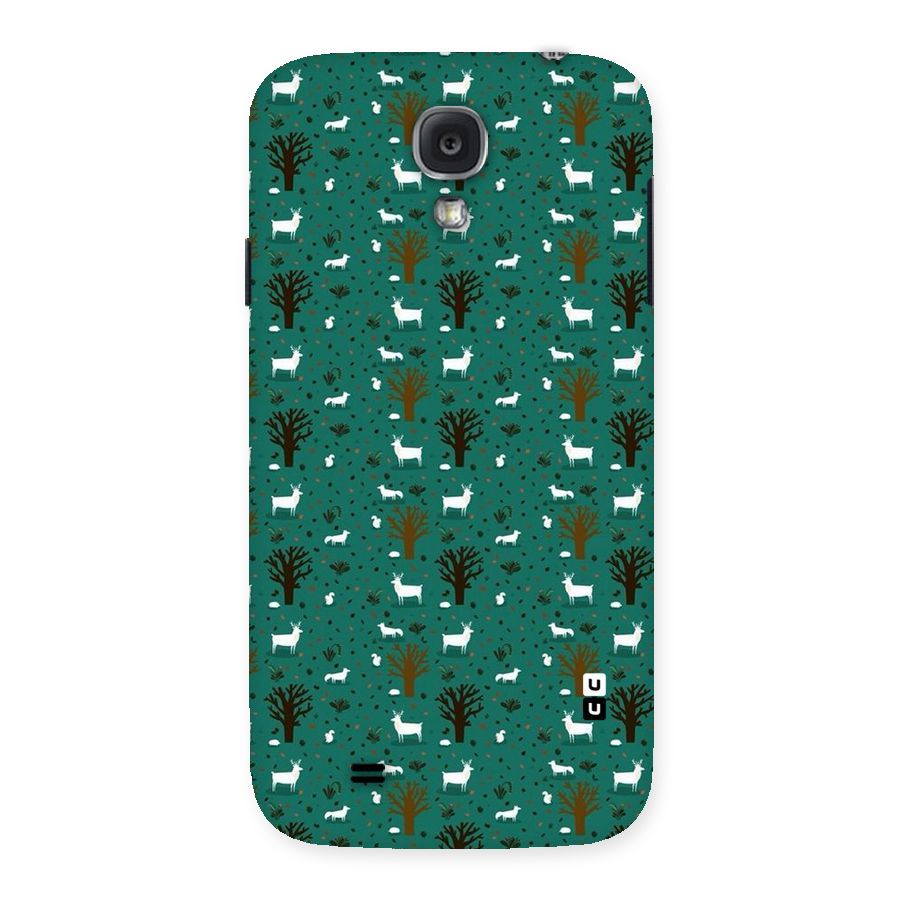 Animal Grass Pattern Back Case for Samsung Galaxy S4