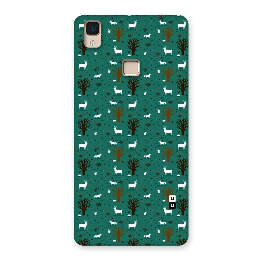 Animal Grass Pattern Back Case for V3 Max