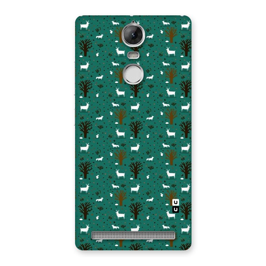 Animal Grass Pattern Back Case for Vibe K5 Note