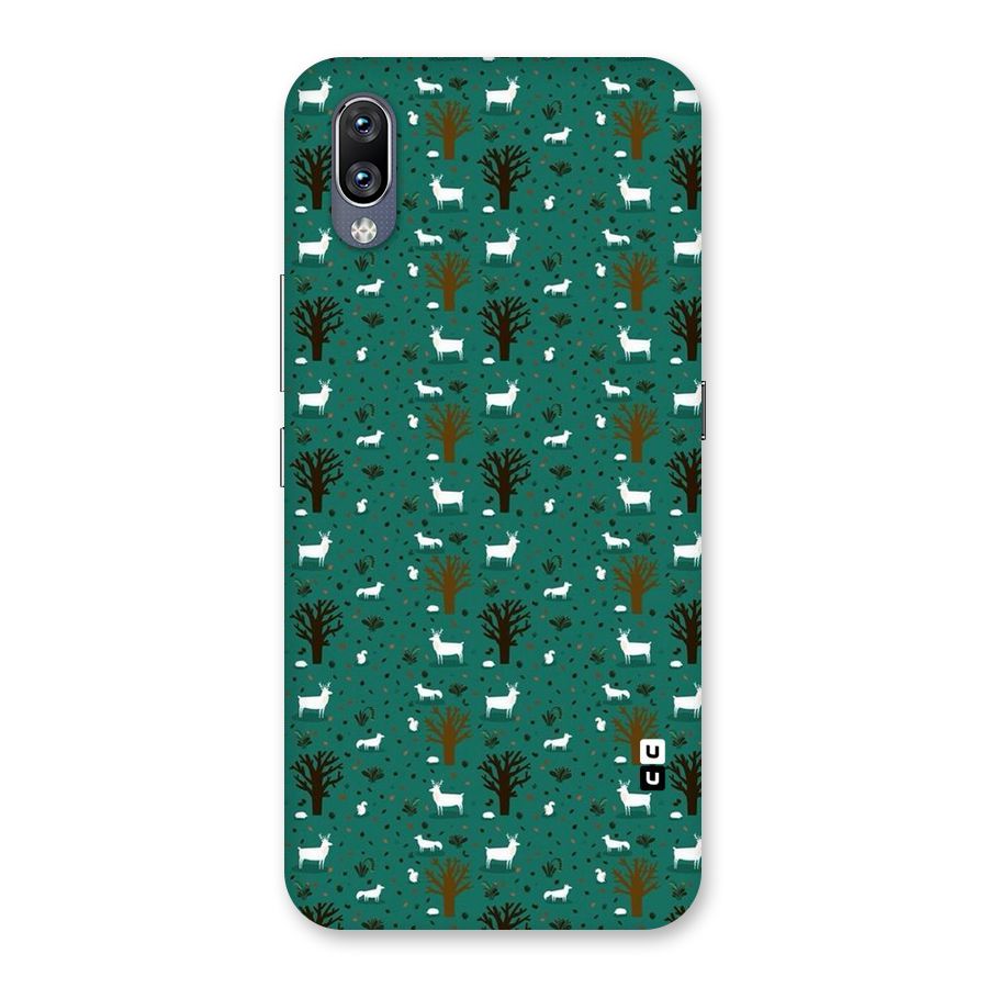 Animal Grass Pattern Back Case for Vivo NEX