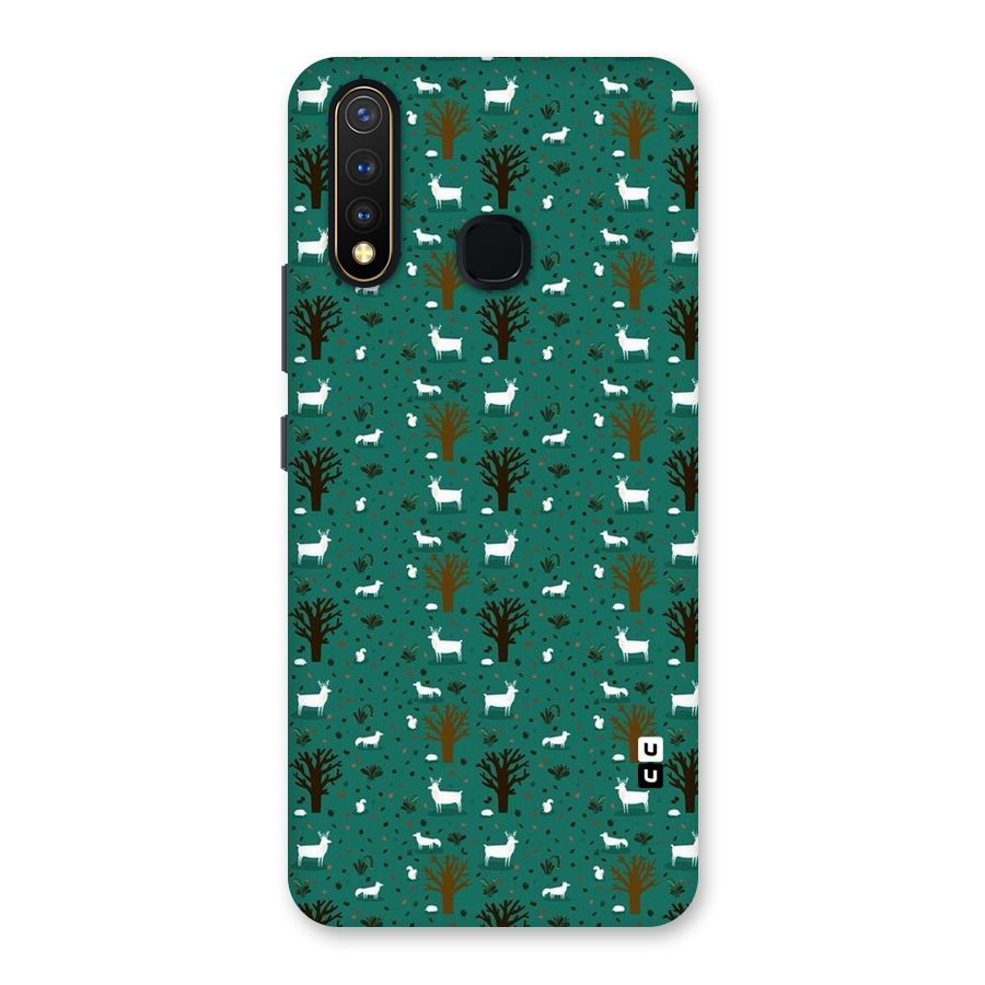 Animal Grass Pattern Back Case for Vivo U20