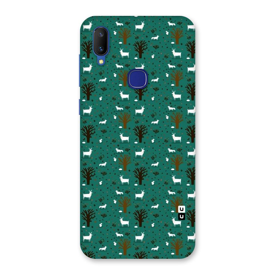 Animal Grass Pattern Back Case for Vivo V11