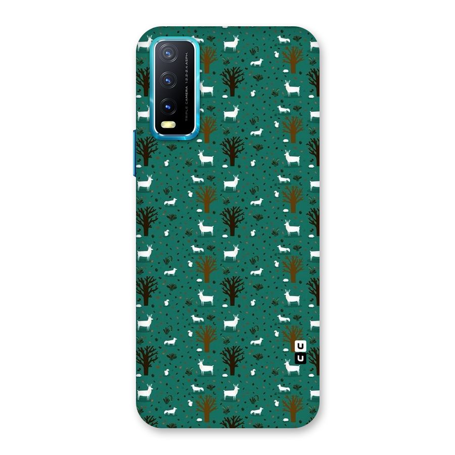 Animal Grass Pattern Back Case for Vivo Y20G