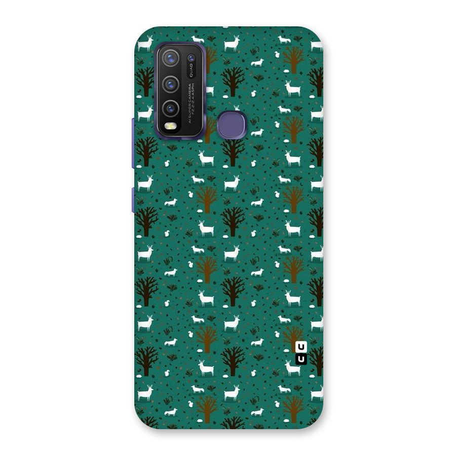 Animal Grass Pattern Back Case for Vivo Y50