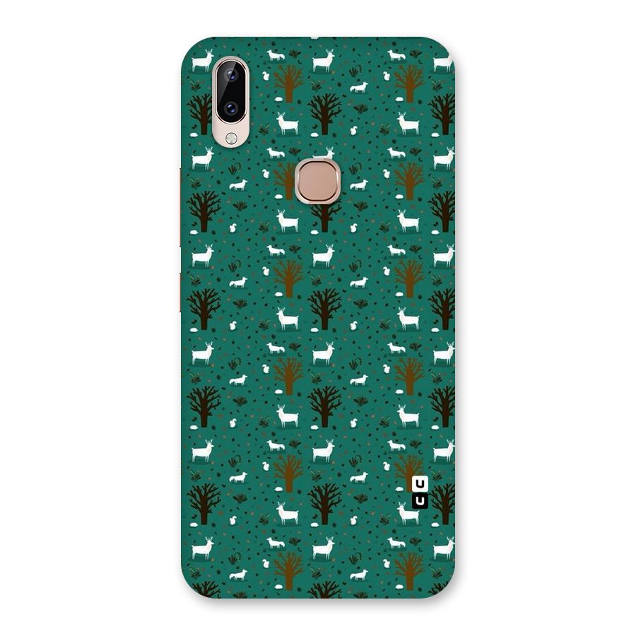 Animal Grass Pattern Back Case for Vivo Y83 Pro