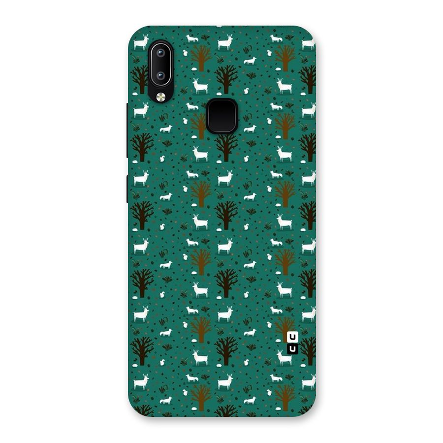Animal Grass Pattern Back Case for Vivo Y93