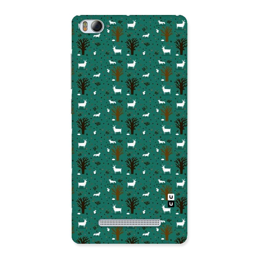 Animal Grass Pattern Back Case for Xiaomi Mi4i