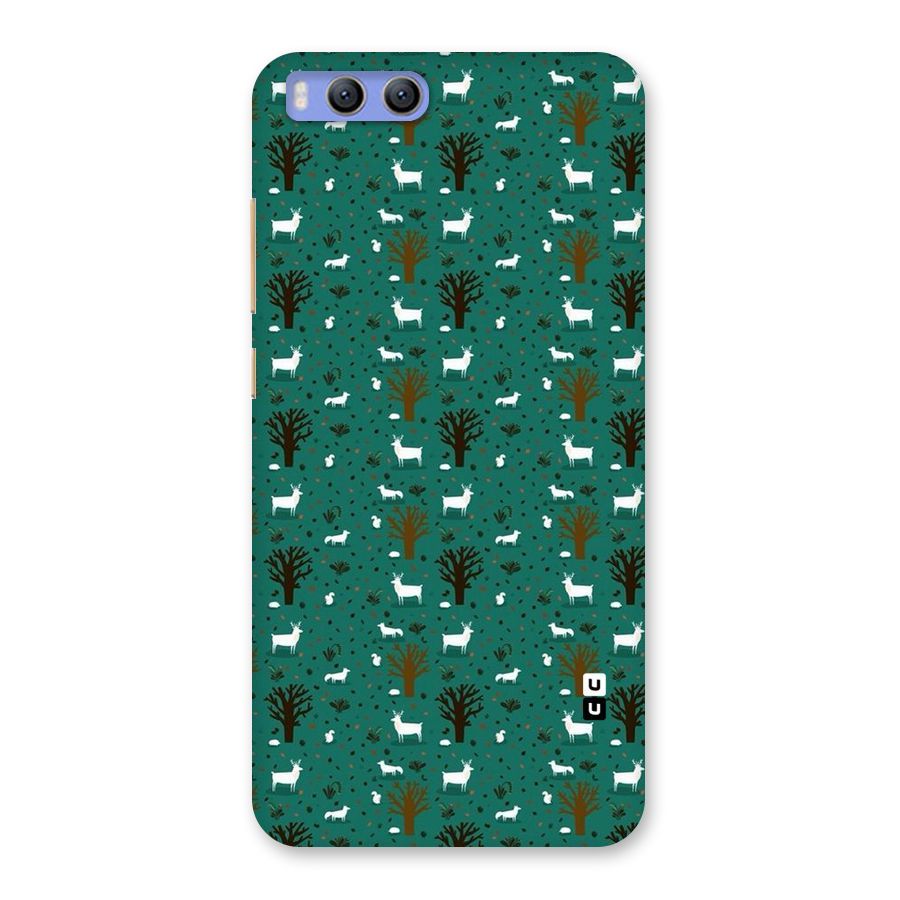 Animal Grass Pattern Back Case for Xiaomi Mi 6