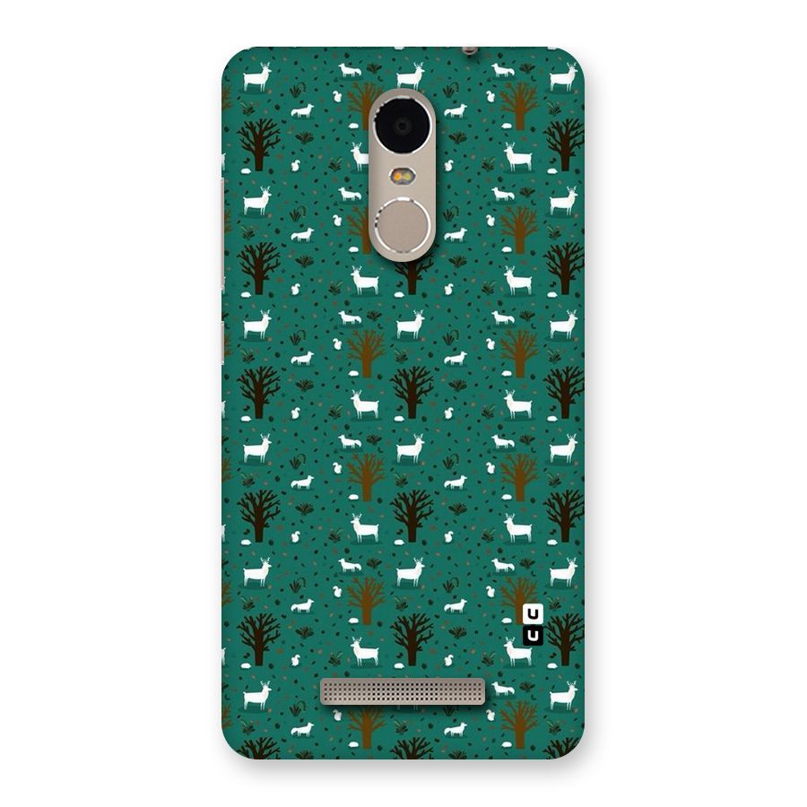 Animal Grass Pattern Back Case for Xiaomi Redmi Note 3