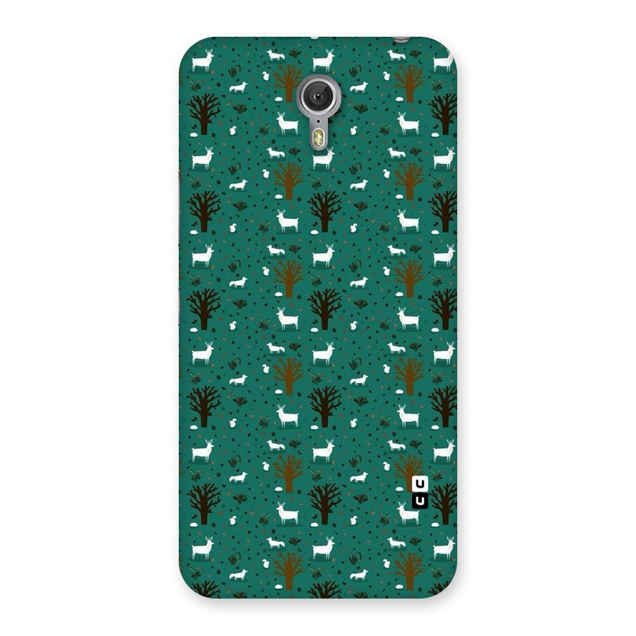 Animal Grass Pattern Back Case for Zuk Z1