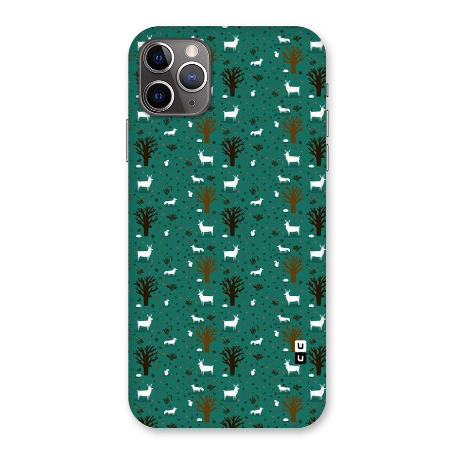Animal Grass Pattern Back Case for iPhone 11 Pro Max
