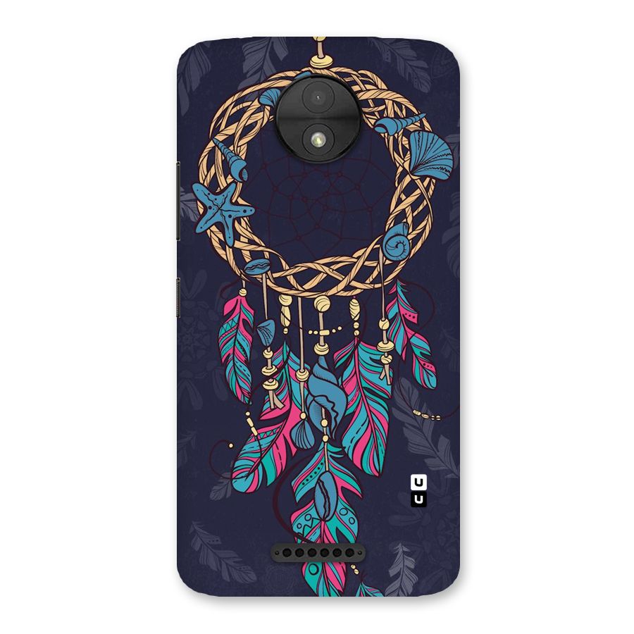 Animated Dream Catcher Back Case for Moto C