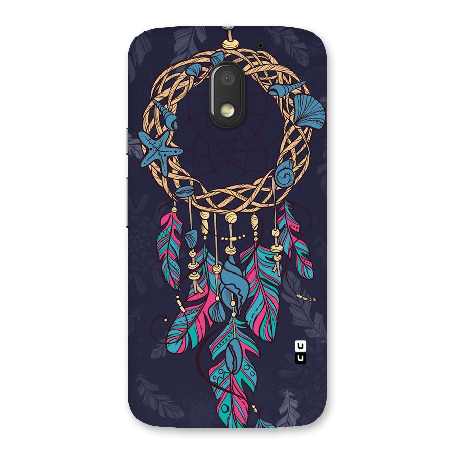 Animated Dream Catcher Back Case for Moto E3 Power