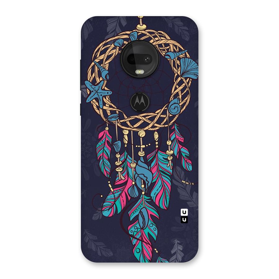 Animated Dream Catcher Back Case for Moto G7