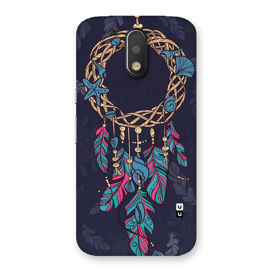 Animated Dream Catcher Back Case for Motorola Moto G4 Plus
